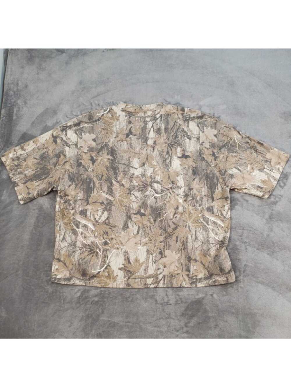 Dodge Hellcat Camo T-Shirt Hollister Heavyweight Baggy Crop Fit XL Grunge Punk - Picture 2 of 6